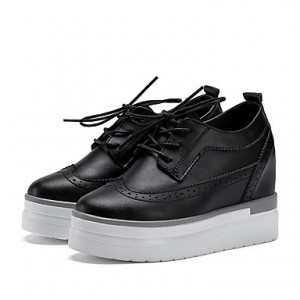 Women's Oxfords Spring / Summer / Fall / Winter Platform / Outdoor / Office & Career / Casual Wedge Black /