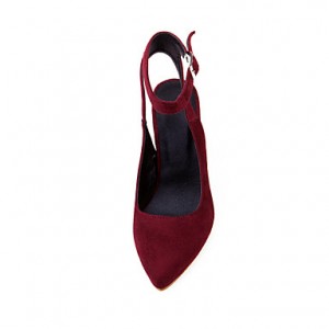 Women's Shoes Heel Heels / Pointed Toe Heels Office & Career / Dress / Casual Black / Blue / Burgundy