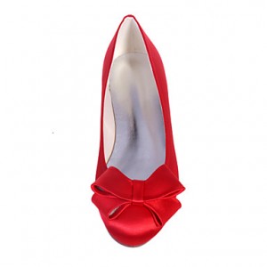 Women's Shoes Satin Flat Heel Round Toe Flats Wedding/Party & EveningShoes More Colors available