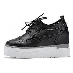 Women's Oxfords Spring / Summer / Fall / Winter Platform / Outdoor / Office & Career / Casual Wedge Black /